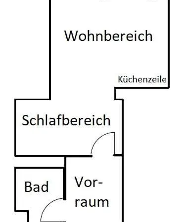 Lägenhet Edda - Ferienzimmer 2 *
